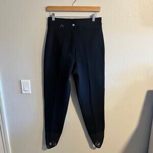 Sportcaster Super Stretch Black Equestrian Pants Riding Breeches Size 12